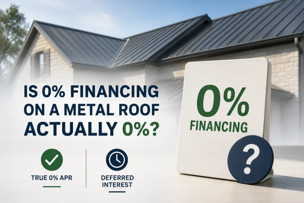 Metal Roof Financing